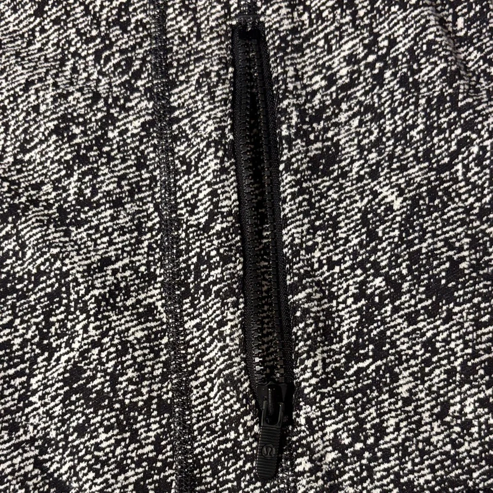 Lululemon Define Jacket Black and White Splatter Speckled 10 - Picture 2 of 12